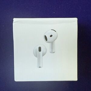 (Sealed)  AirPod 4 with USB-C Charging Case 4th Gen White ANC Bluetooth
